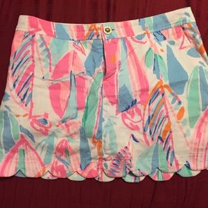 Lilly Pulitzer Out to Sea Colette Skort, Size 8